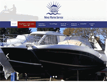 Tablet Screenshot of nevez-marine-service.com